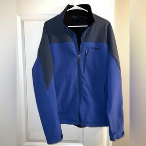 Men’s Marmot Soft Shell Full Zip Jacket - Medium